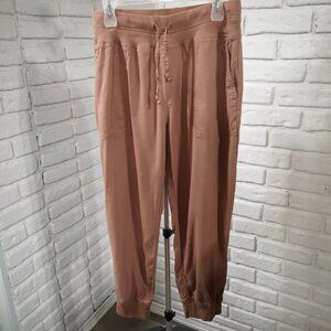 2 / $30.00 - Joe Fresh Ladies Size Large Light Rust Pull On Style Joggers